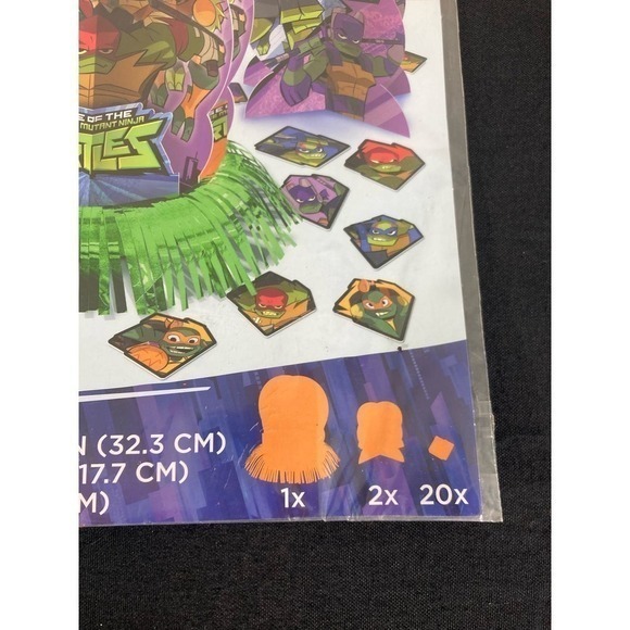 NEW Nickelodeon TMNT Table Decorating Kit Teenage Mutant Ninja Turtles Party - Picture 2 of 12